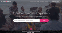 Desktop Screenshot of lepotcommun.fr