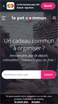 Mobile Screenshot of lepotcommun.fr